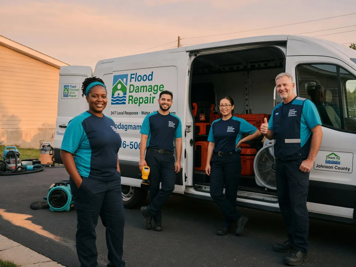 Water Damage Restoration company in Van Voorhis, PA